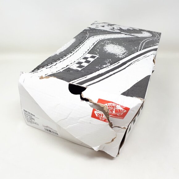 Vans Skate Old Skool Leather White Authentic Classic Mens Size 11.5 Shoe Sneaker - Picture 11 of 12